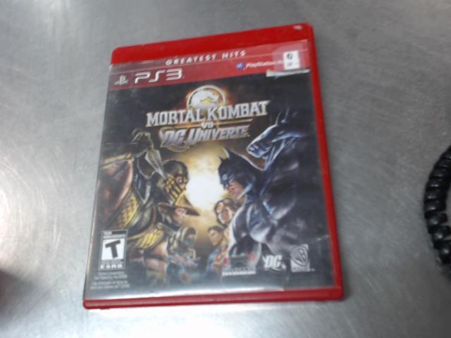 Marvel kombat vs dc universe