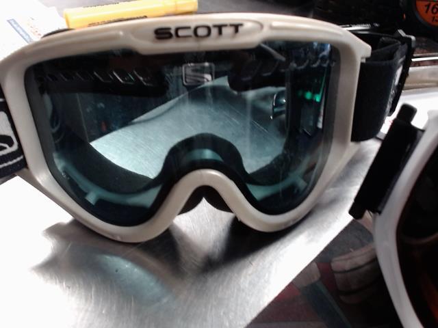 Lunette de snow scott blanche