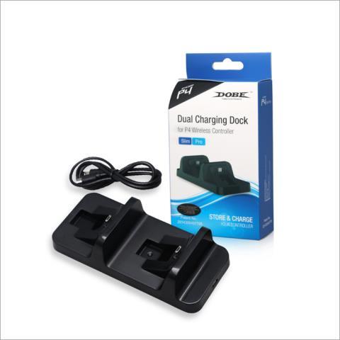 Dual charging dock pour man ps4