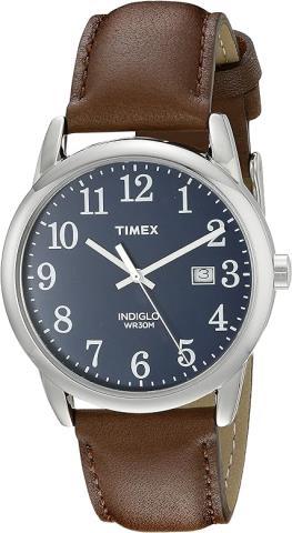 Timex avec bracelet brun