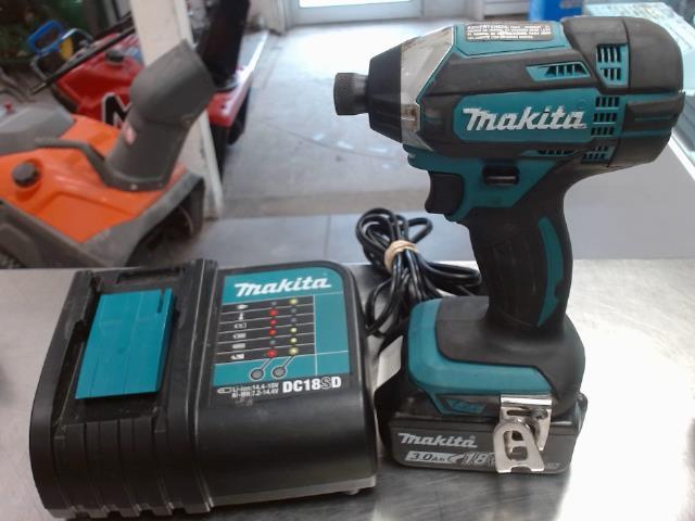 Impact driver makita avec batt et charg