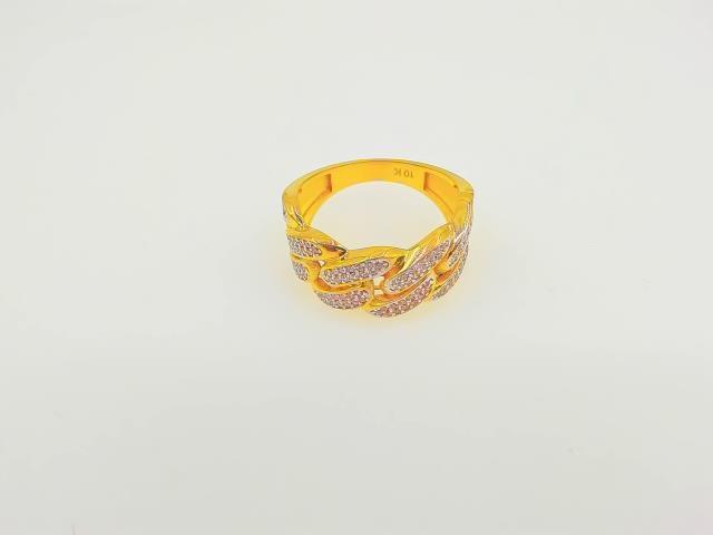 BAGUE EN OR 10KT 