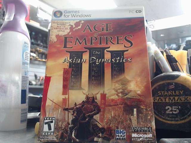 Age of empires the asian dynasties