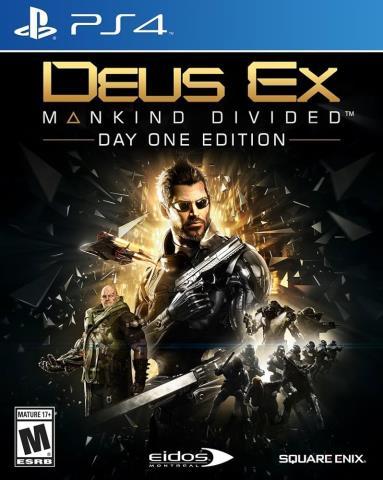 Ps4 deus ex mankind divided d.o.e.