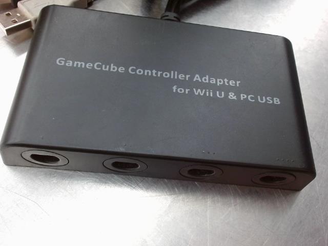 Adaptateur de manette gc/wii pour ordi