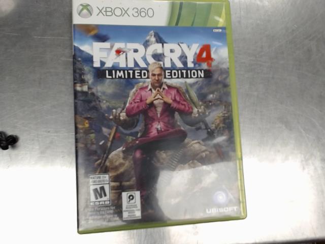 Far cry 4 xbox 360 limited edition