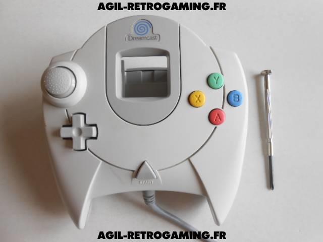 Manette dreamcast sasn cartouches