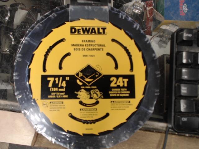 Circular saw blade x3 pack 7 1/4