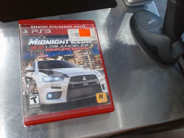 Midnight club hot sale psn