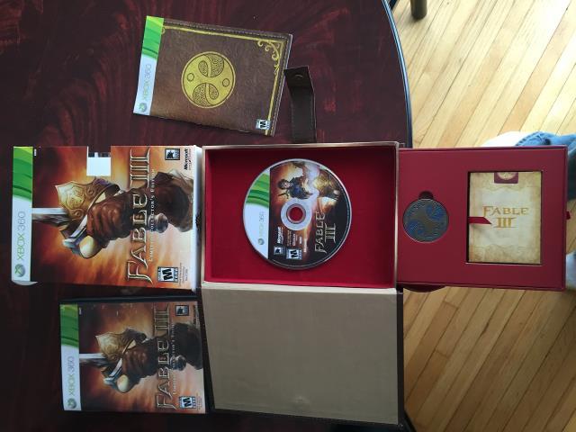 Fable iii [collector's edition] xbox 360