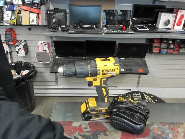 Drill dewalt+bat+chargeur