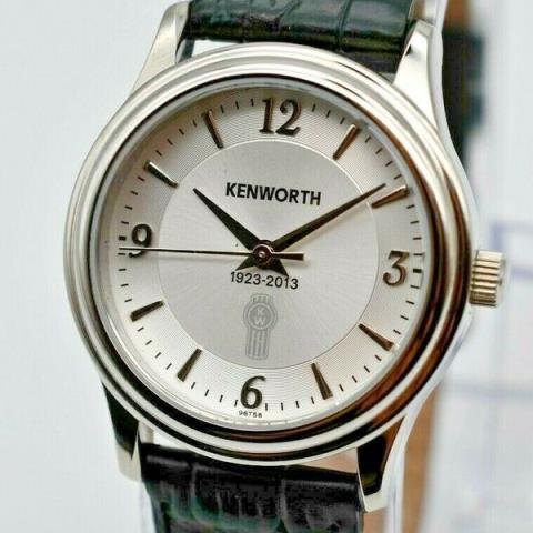 Montre bulova kenworth blk leather strap