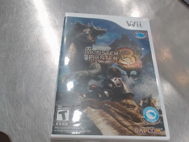 Monster hunter 3tri