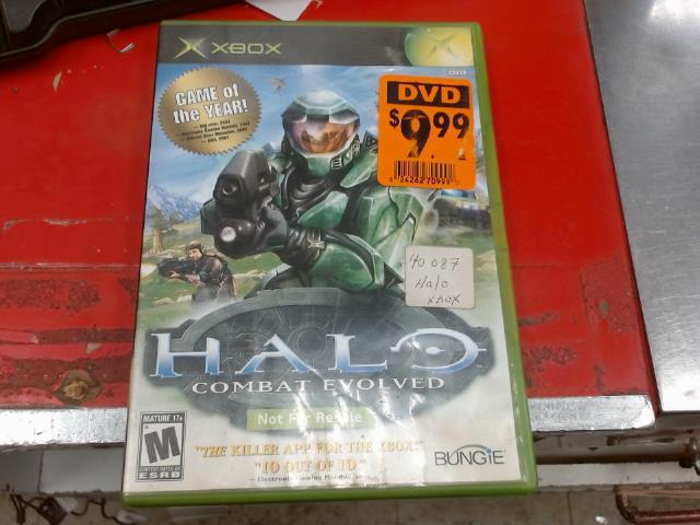 Halo: combat evolved not for resale