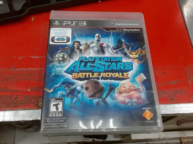 Playstation all-stars battle royale