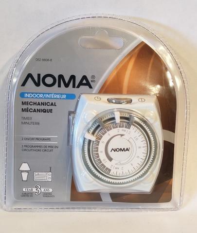 Noma indoor mechanical timer