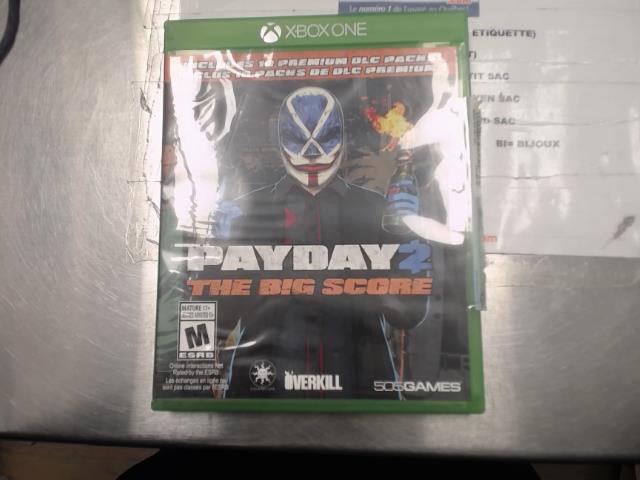 Payday 2 the big score