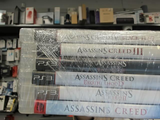 Lots de collection assasins creed ps3 cd