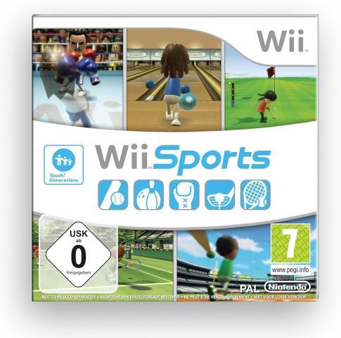 Wii sports ds pochette