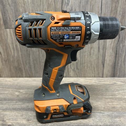 Perceuse ridgid + battery lithnium