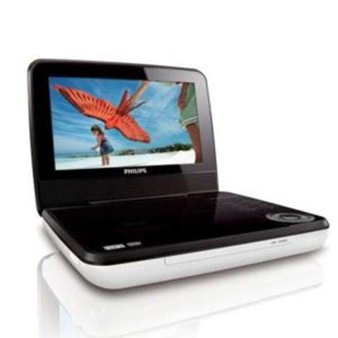 Dvd portable reader with 3 dvd