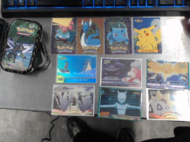 Lot of pokemon collector cards movie