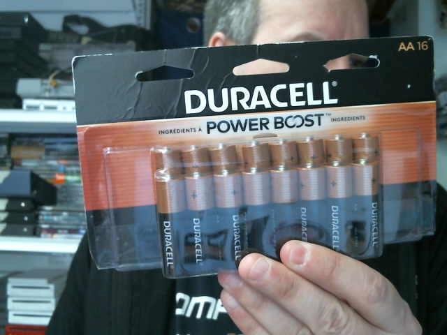 Paquet de 16 batteries aa