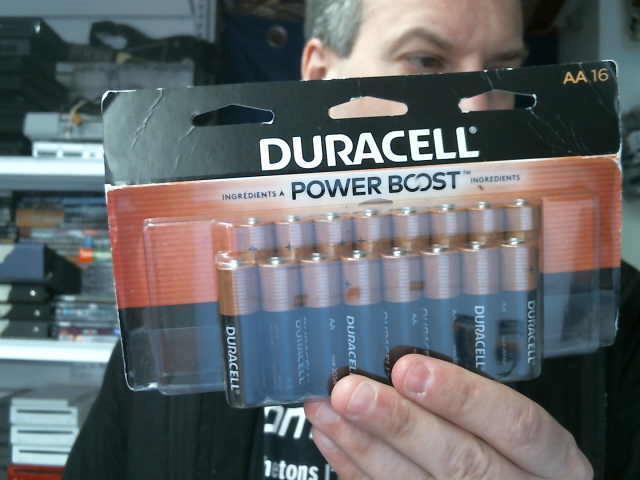 Paquet de 16 batteries aa