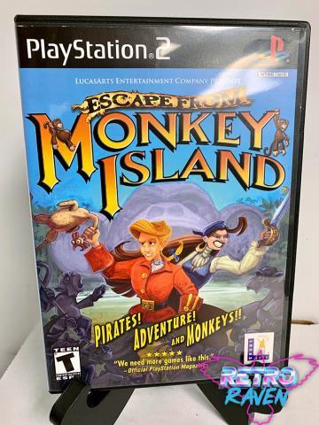 Escape from monkey island ps2