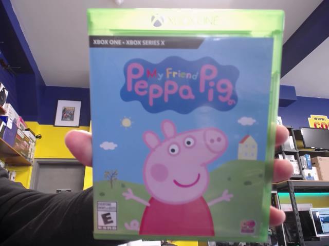 My friend peppa pig