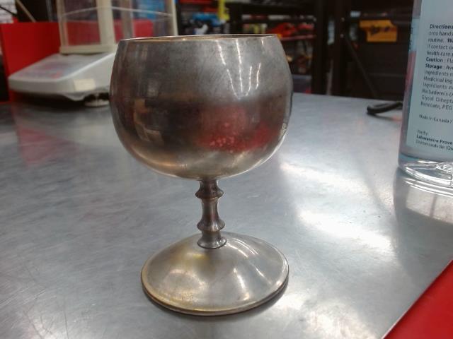 Goblet antique argent