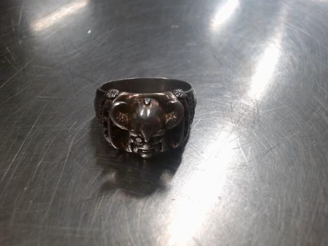 Silver odin ring