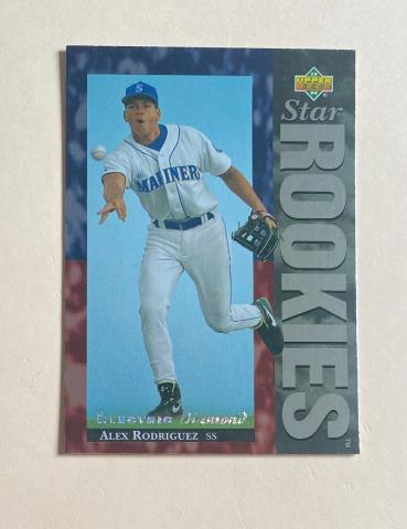 Star rookies electric alex rodriguez