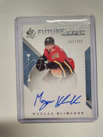 Autographed future watch morgan klimchuk