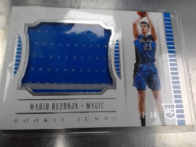 Rookie card mario hezonja . magic