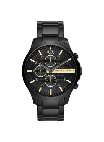 Montre armani noir chronographe