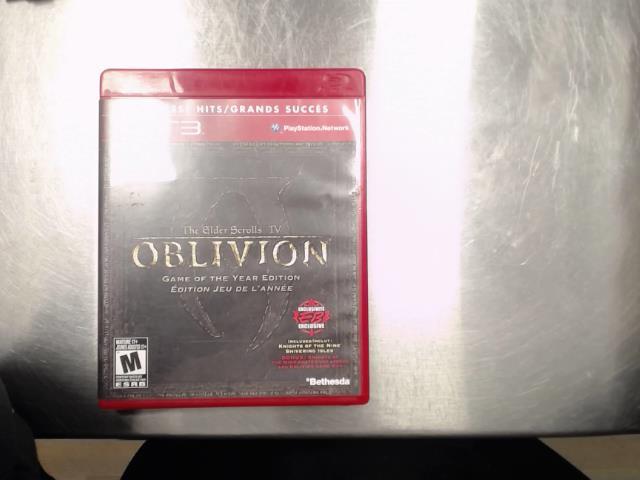 Elder scrolls oblivion