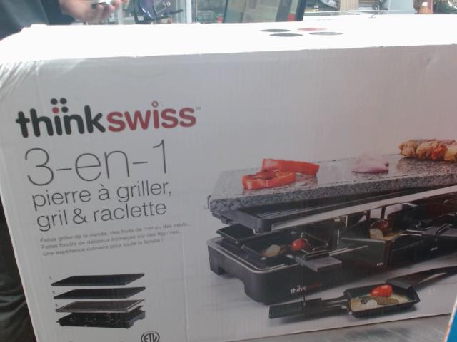 Raclette 3-in-1