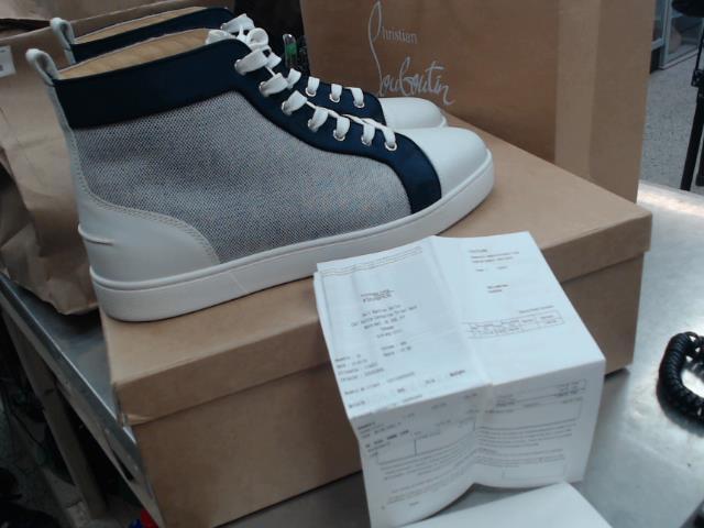 Shoes 9.5 loub. gris louis orlato+fac+bo