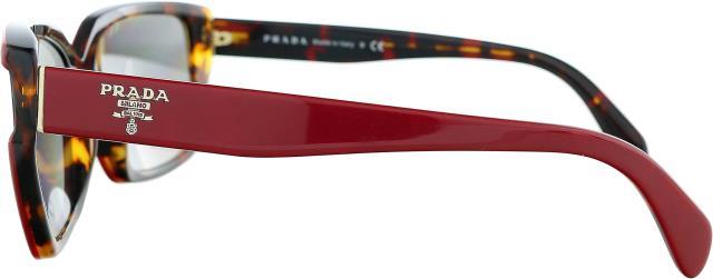 Lunette prada rouge vin femme