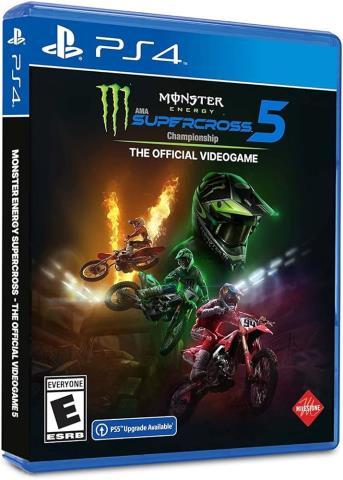 Monster energy supercross 5 ps4 game