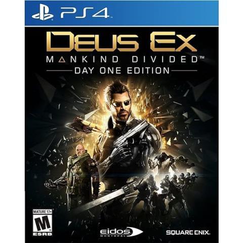 Ps4 deus ex mankind divided day one edit