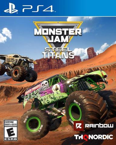 Monster jam steel titans