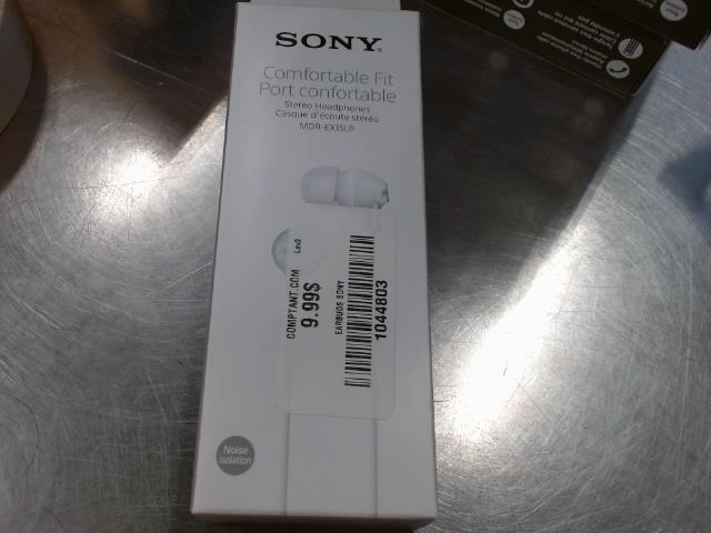 Sony earbuds