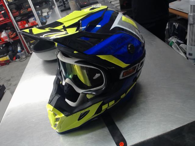 Casque de motocross+ lunette