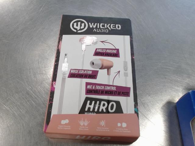 Earbuds neuf wicked wired