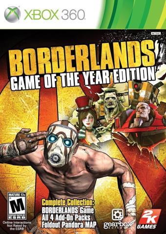 Borderlands [game of the year] xbox 360