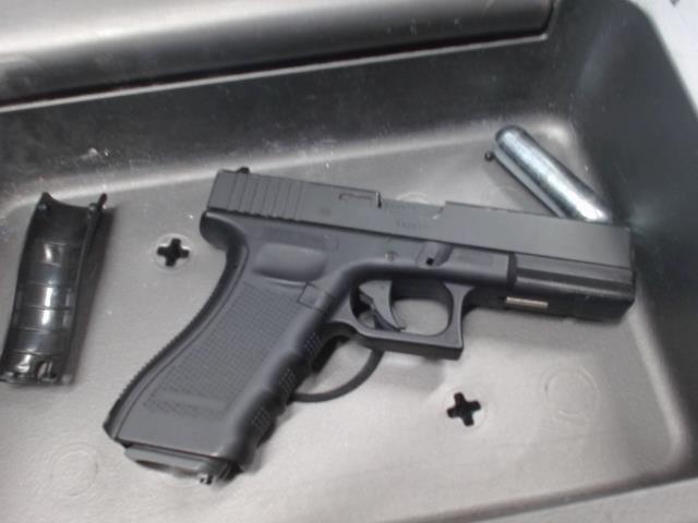 Umarex glock 17 gen 4 pellet gun in safe