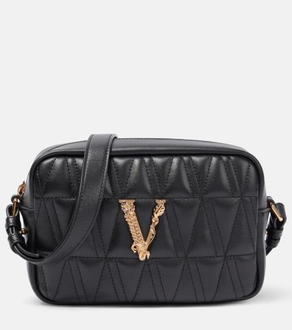 Crossbody virtus black versace