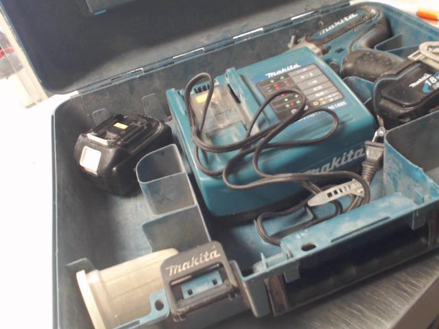 Kit drill makita dans caise bleu